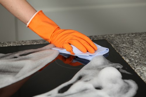Curtain cleaning service for a home in Kingstonuponthames