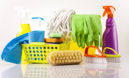 Bathroom deep cleaning as part of an end of tenancy service