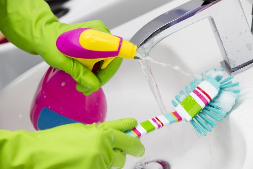 Office washroom and kitchen cleaning for a local Kingston business