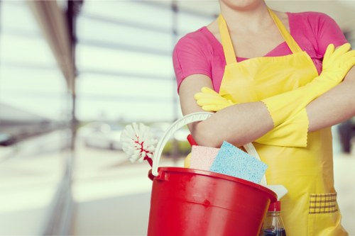 Professional cleaning of curtains in a Kingston upon Thames property